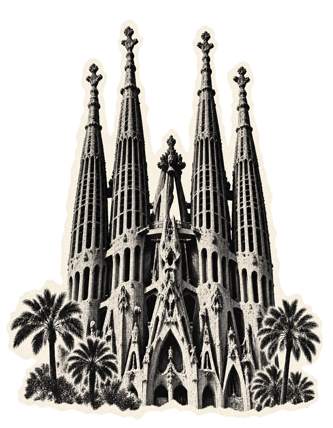 Recorte editorial de la Sagrada Família